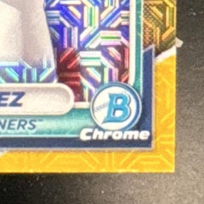 2024 Bowman Mega Box Julio Rodriguez Mojo Gold /50 #90 Seattle Mariners