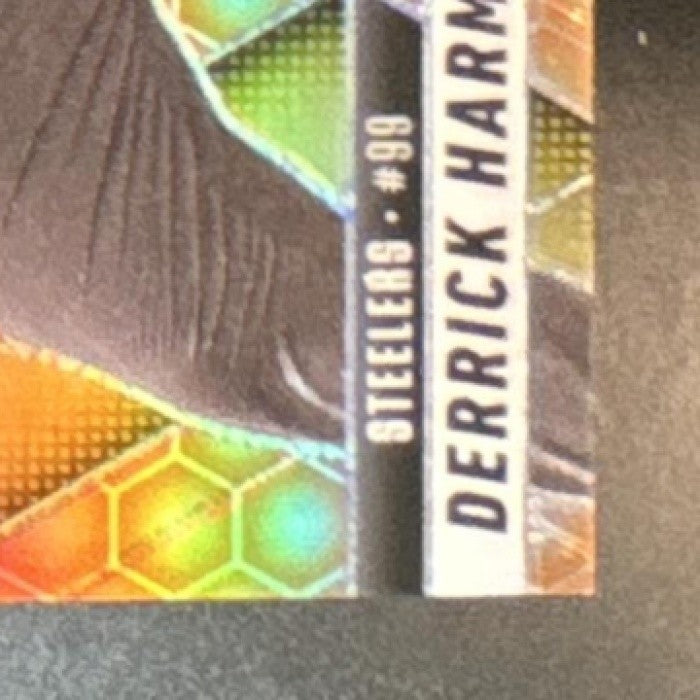 2025 Panini Mosaic Derrick Harmon Rookies Honeycomb #327 RC Pittsburgh Steelers