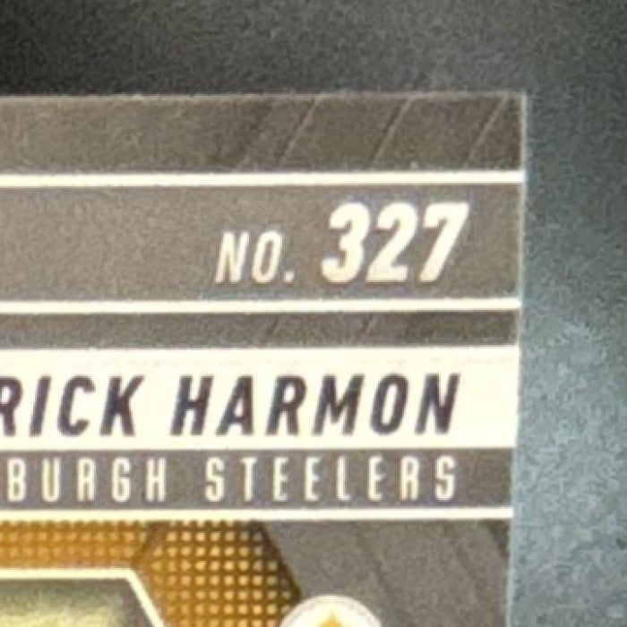 2025 Panini Mosaic Derrick Harmon Rookies Honeycomb #327 RC Pittsburgh Steelers