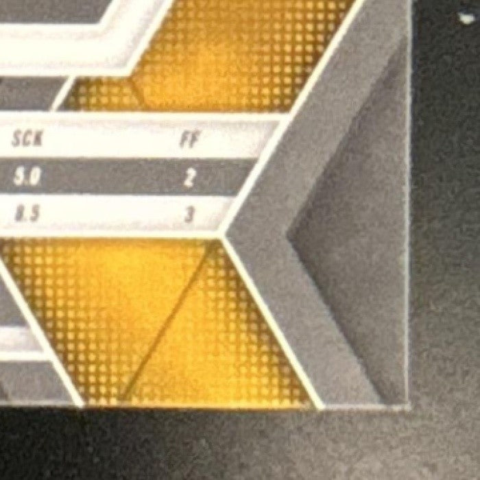 2025 Panini Mosaic Derrick Harmon Rookies Honeycomb #327 RC Pittsburgh Steelers