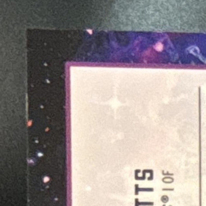 2022 Topps Cosmic Chrome Mookie Betts Supernova #SN-6 Los Angeles Dodgers