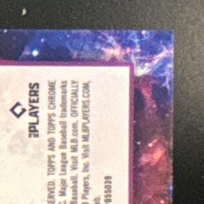 2022 Topps Cosmic Chrome Mookie Betts Supernova #SN-6 Los Angeles Dodgers