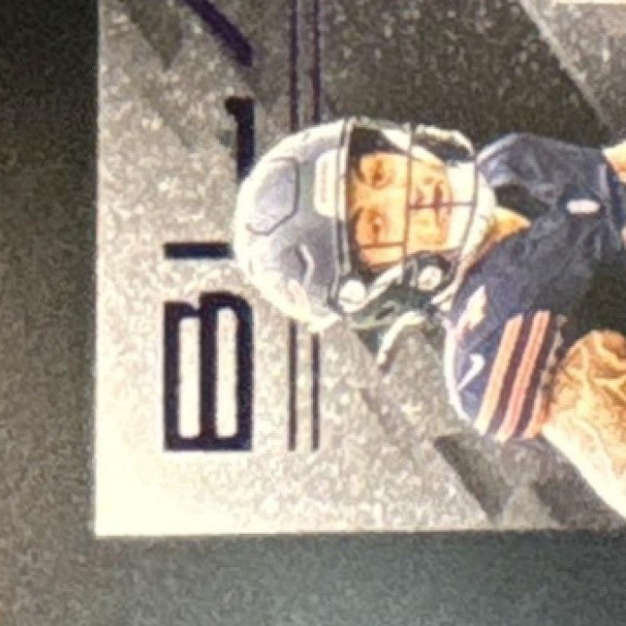 2025 Panini Black Colston Loveland Patch Auto Royal /199 MEM RC Chicago Bears