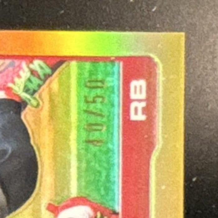 2025 Topps Chrome Sapphire Bucky Irving Gold /50 #285 Tampa Bay Buccaneers