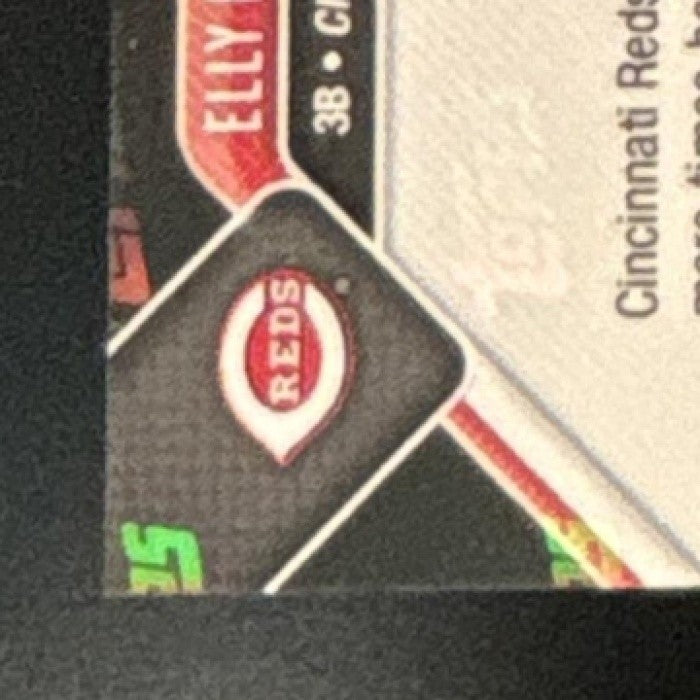 2023 Topps Now Elly De La Cruz Relics Full Color /99 #921A Cincinnati Reds