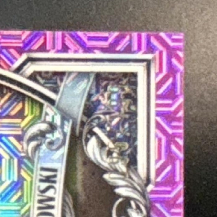 2026 Bowman Mega Box Jacob Misiorowski Sterling Chrome Pink Mojo /199 Brewers