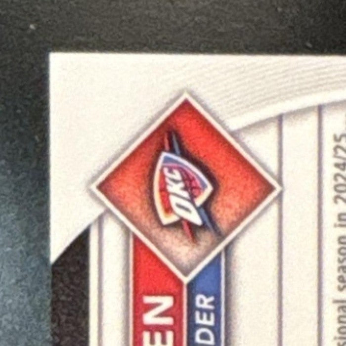 2025-26 Bowman Chet Holmgren Chrome Rose Gold Mojo Refractor 1/1 #BCV-108