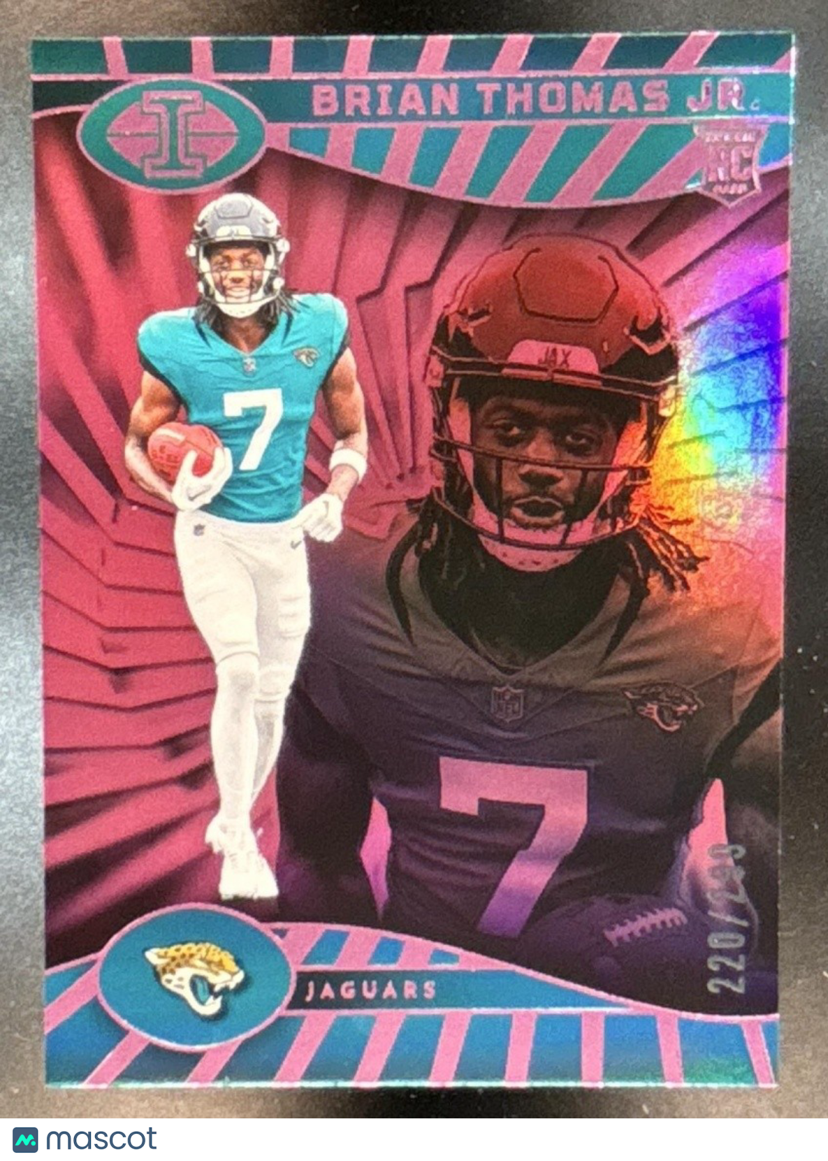 2024 Panini Illusions Brian Thomas Jr. /299 #41 RC Jacksonville Jaguars