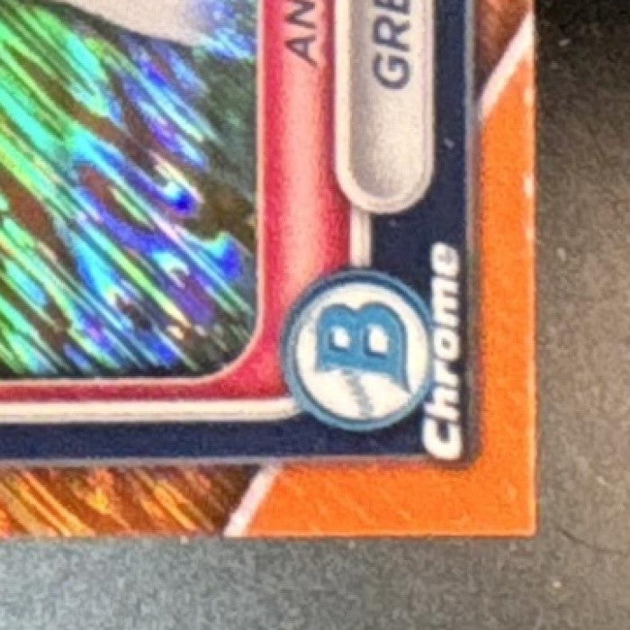 2024 Bowman Chrome Greylin De La Paz Orange Shimmer /25 #BCP-181 1st Prospect
