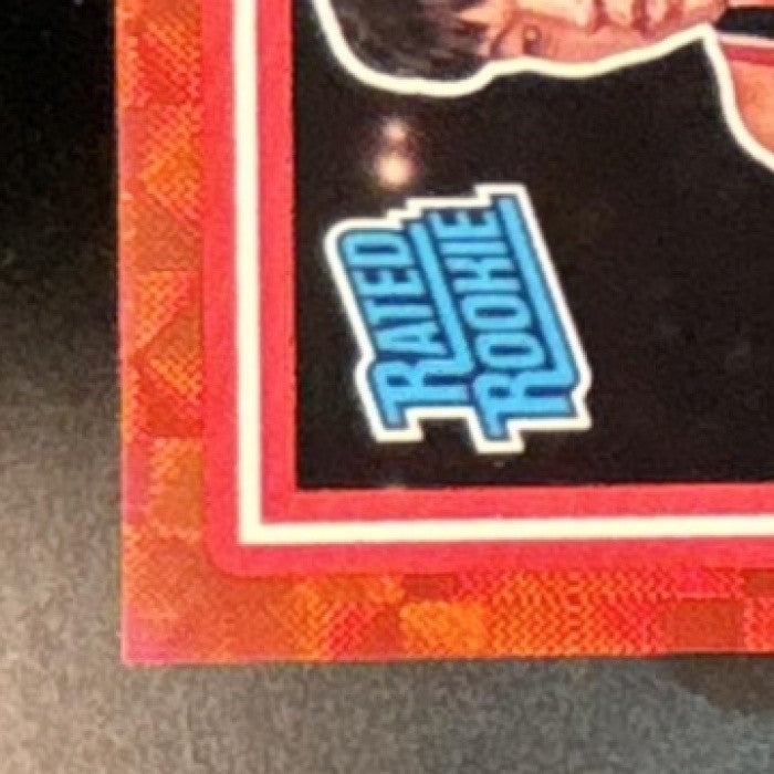 2025-26 Panini Donruss Hansen Yang Red /125 #10 RC Portland Trail Blazers