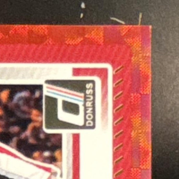 2025-26 Panini Donruss Hansen Yang Red /125 #10 RC Portland Trail Blazers