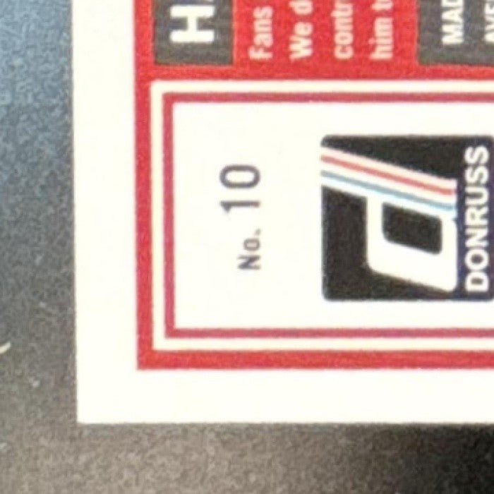 2025-26 Panini Donruss Hansen Yang Red /125 #10 RC Portland Trail Blazers