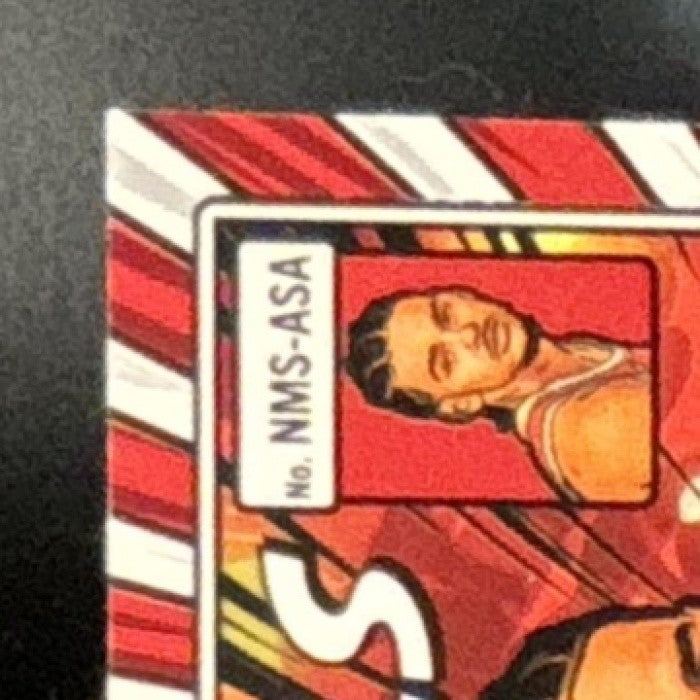2025-26 Donruss Asa Newell Net Marvels Signatures /25 #13 RC Auto Atlanta Hawks