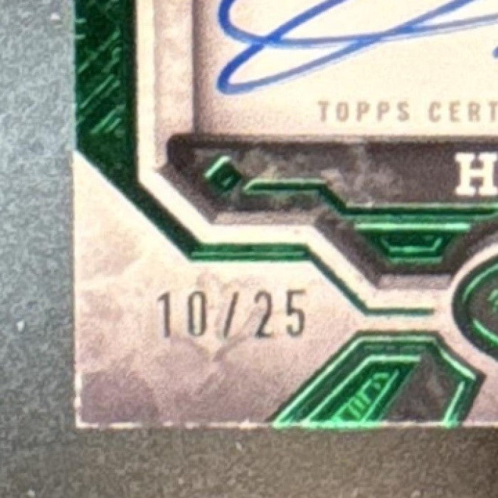 2025 Topps Tier One Jackson Holliday Break Out Auto /25 Baltimore Orioles