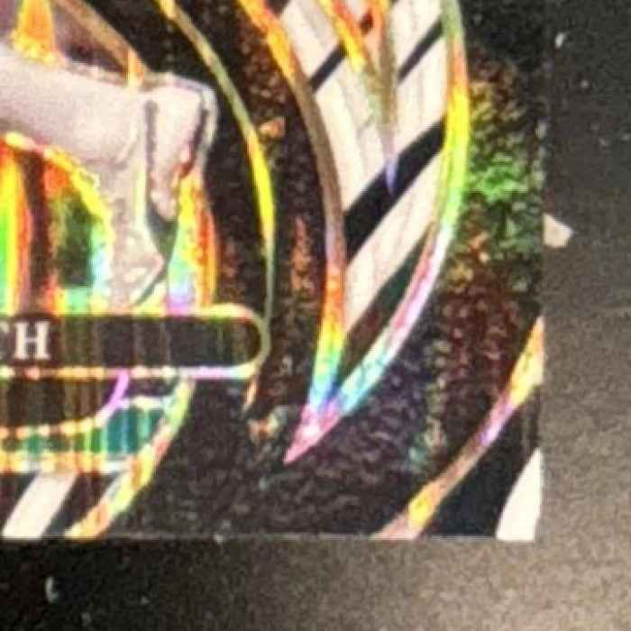 2024 Panini Select Joe Namath Premier Zebra Prizm Shock #170 New York Jets