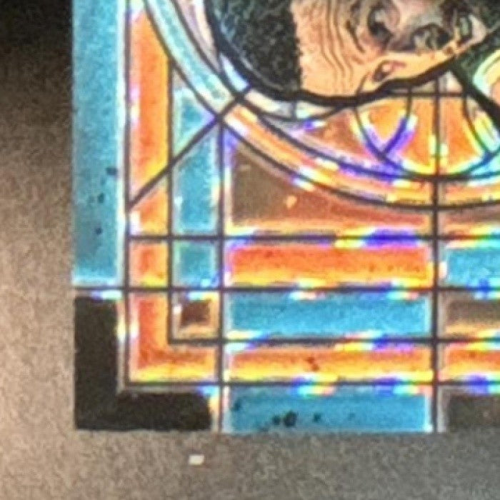 2024-25 Panini Mosaic Stephen Curry Stained Glass #7 Golden State Warriors