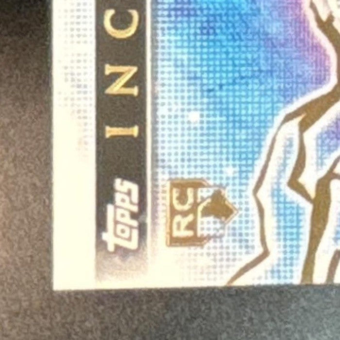 2024 Topps Inception Junior Caminero Gold Electricity /50 #58 RC Tampa Bay Rays