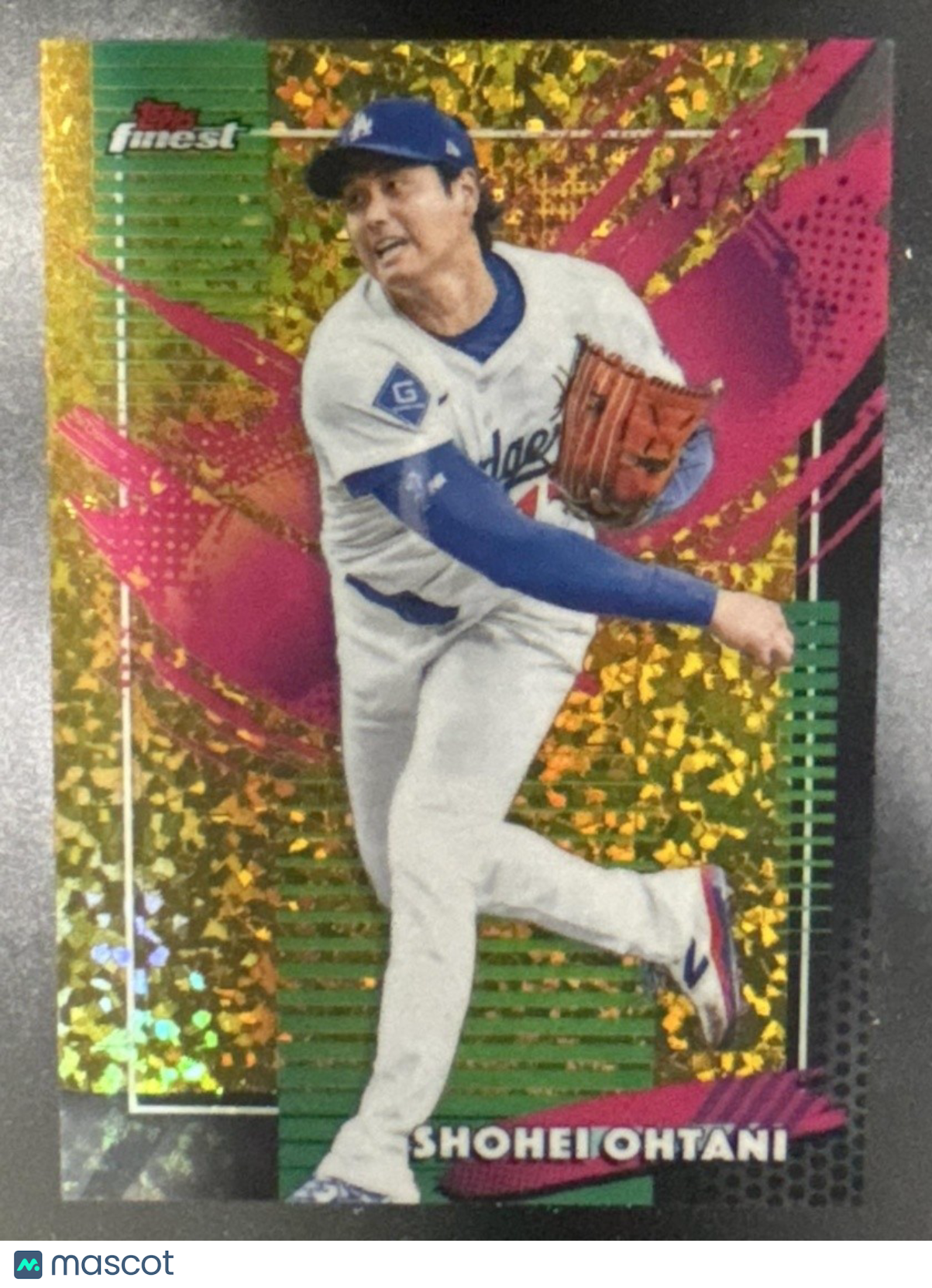 2026 Topps Finest Shohei Ohtani Gold Mini-Diamond /50 #250 Los Angeles Dodgers