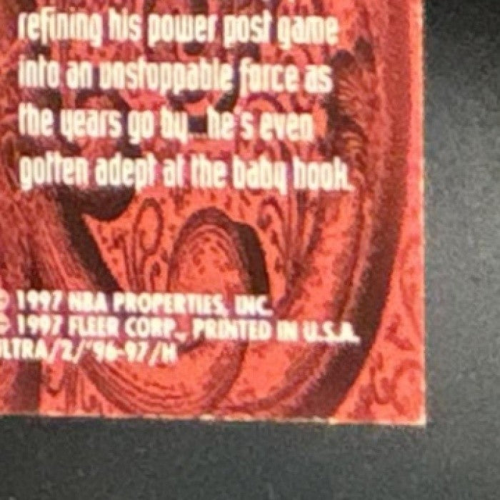 1996 Fleer Ultra Shaquille O'Neal Scoring Kings Plus #13 Los Angeles Lakers