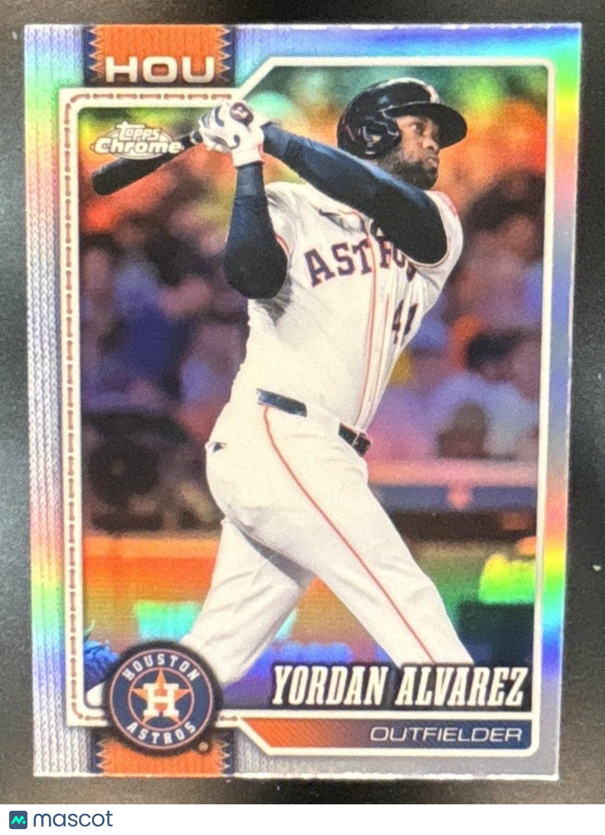 2026 Topps Chrome Yordan Alvarez Refractor #3 Houston Astros