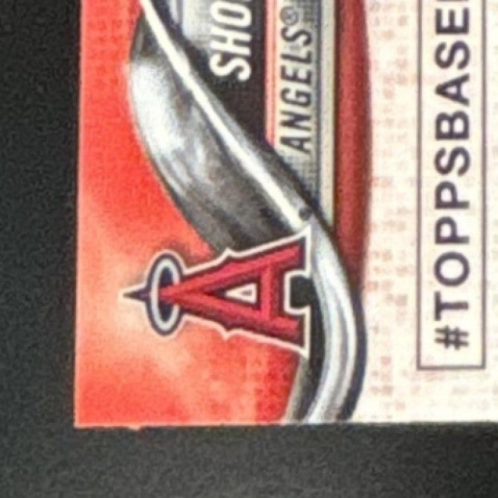2018 Topps Chrome Shohei Ohtani #150b RED JERSEY SP RC VAR Los Angeles Angels