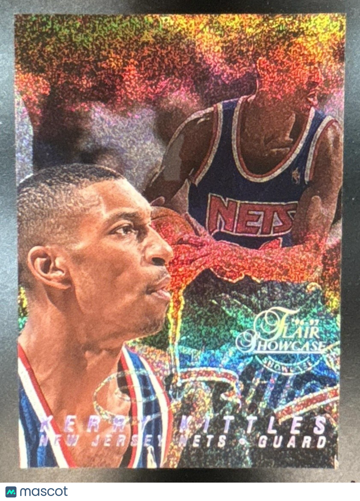 1996-97 Fleer Flair Showcase Kerry Kittles Row 0 Showcase #8 RC New Jersey Nets