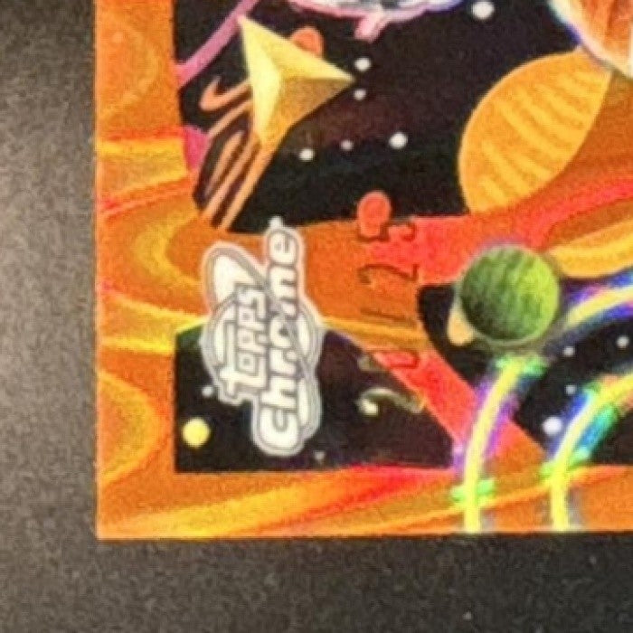 2025 Topps Cosmic Chrome RJ Harvey Orange Galactic /25 #132 RC Denver Broncos