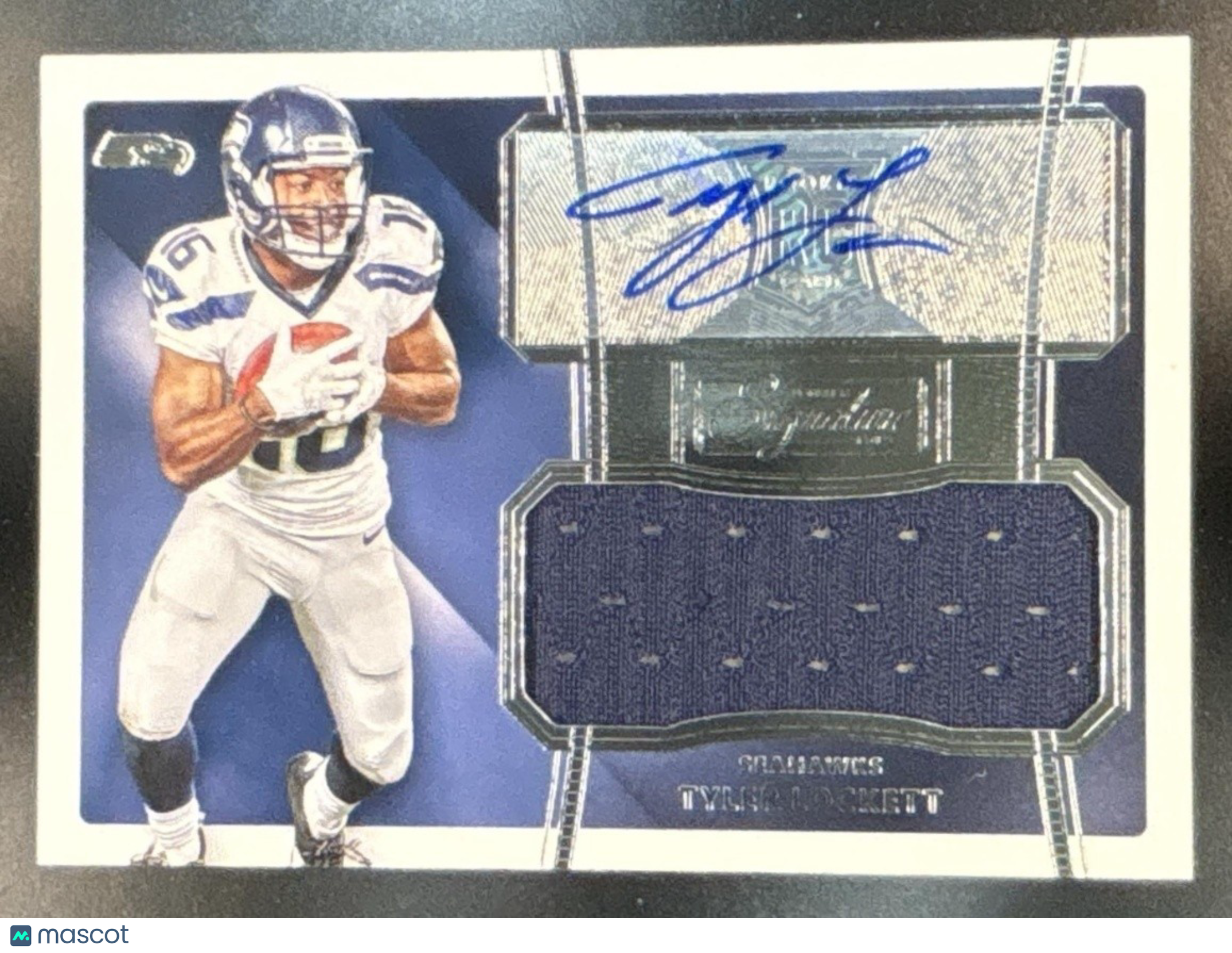 2015 Donruss Signature Series Tyler Lockett #470 Rookie Patch Auto RC Seahawks
