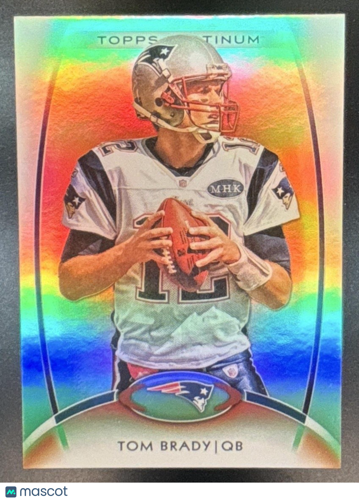 2012 Topps Platinum Tom Brady #50 New England Patriots