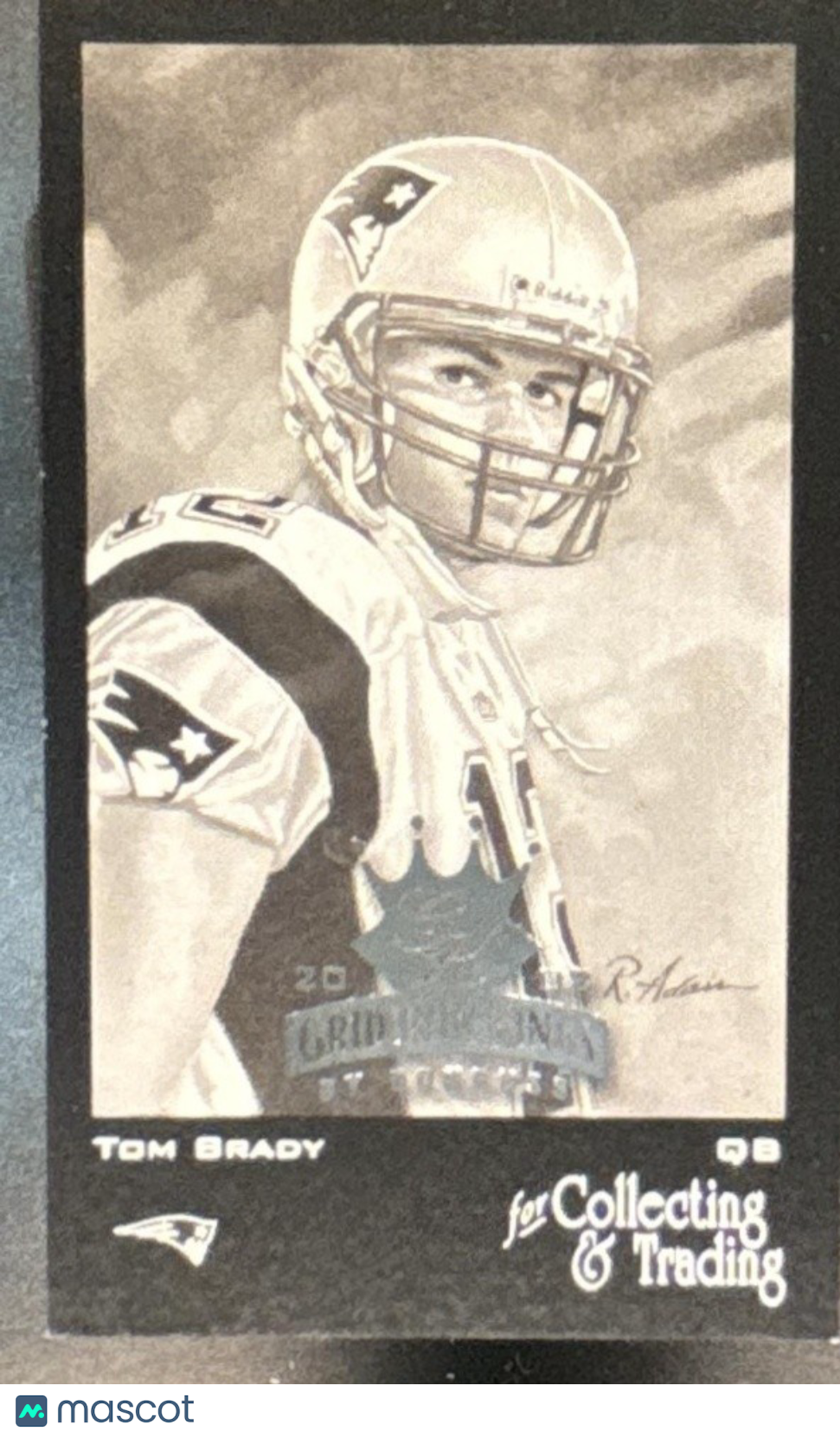 2002 Donruss Gridiron Kings Tom Brady /1000 #MC-3 New England Patriots