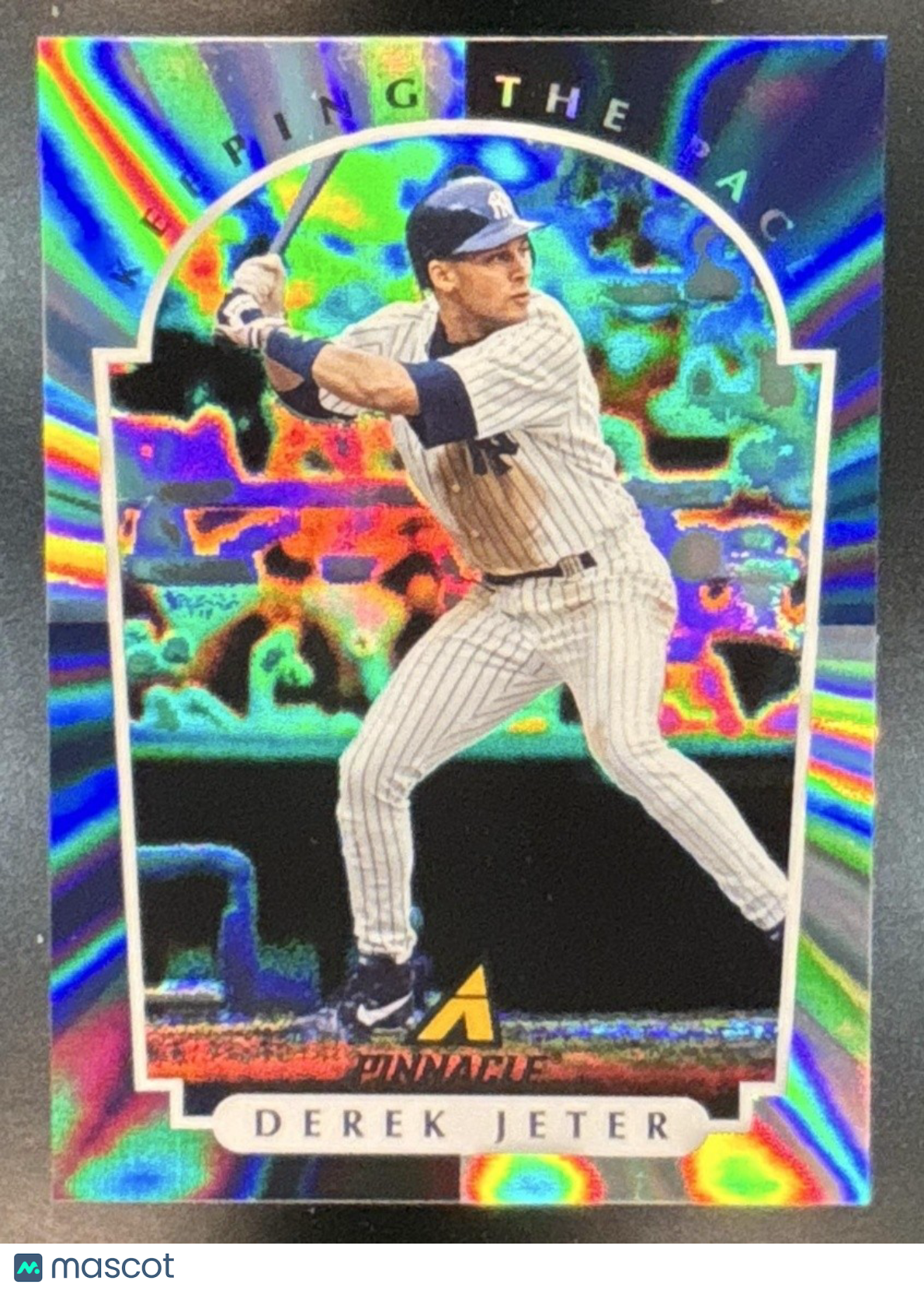 1997 Pinnacle New Derek Jeter Keeping the Pace #9 York Yankees