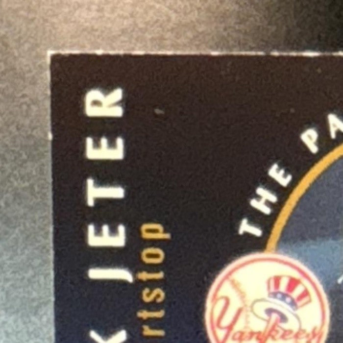 1997 Pinnacle New Derek Jeter Keeping the Pace #9 York Yankees