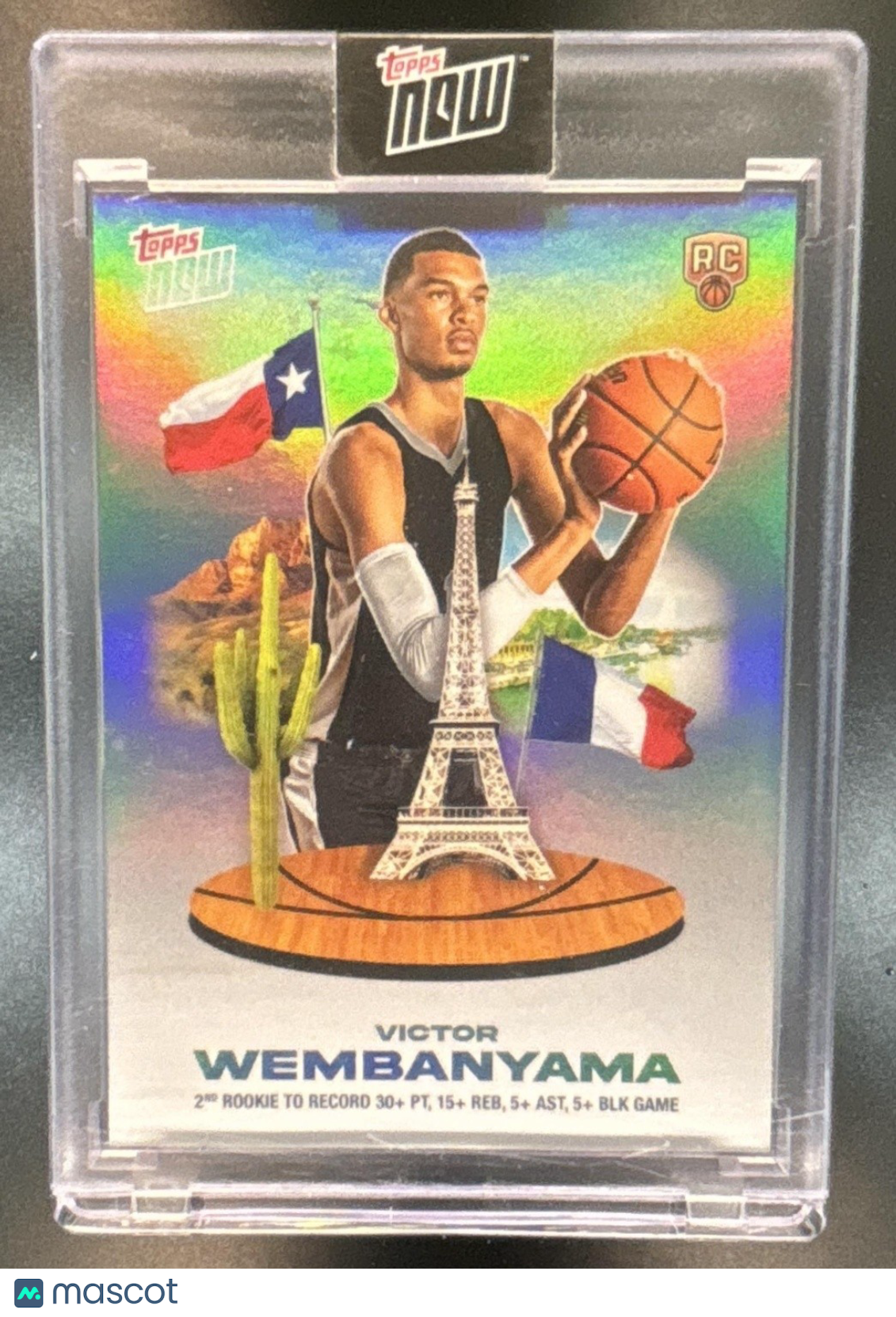 2023-24 Topps Now Victor Wembanyama #VW-4 RC San Antonio Spurs