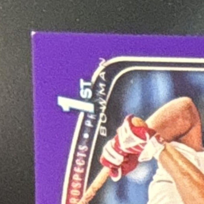 2025 Bowman JJ Wetherholt Auto Purple /250 1st Prospect St. Louis Cardinals