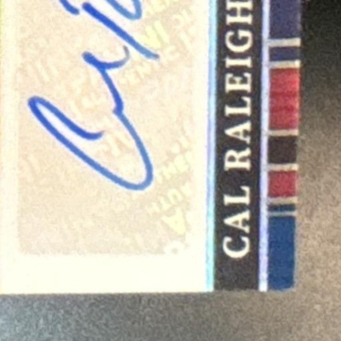 2022 Select Cal Raleigh Rookie Jersey Auto Tri-Color /75 MEM RC Seattle Mariners