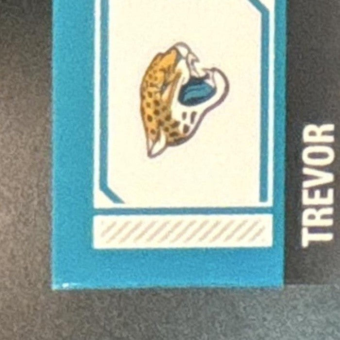 2023 Contenders Optic Trevor Lawrence Gold Vinyl 1/1 #25 Jacksonville Jaguars