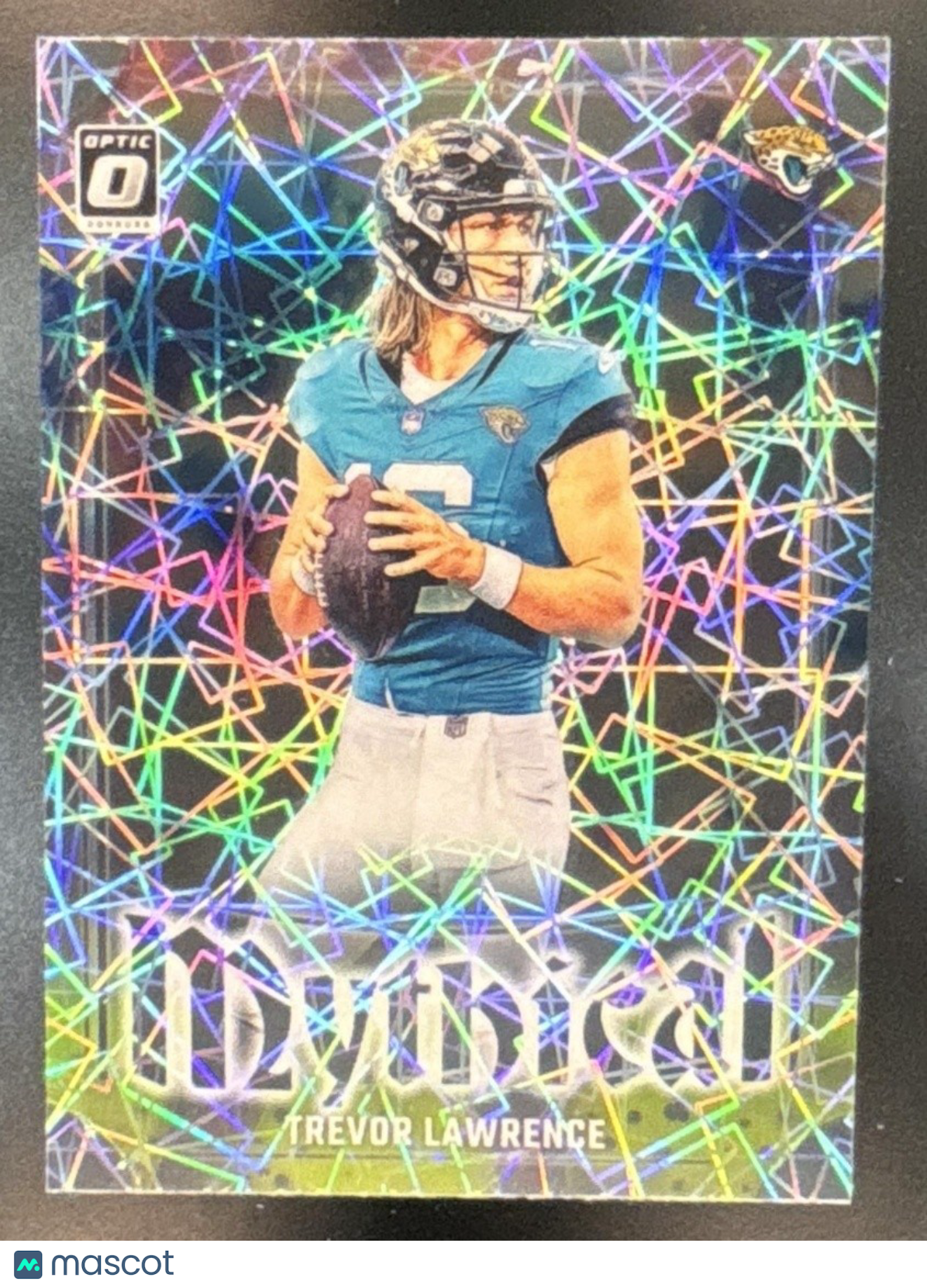 2023 Panini Donruss Optic Trevor Lawrence Mythical #8 Jacksonville Jaguars