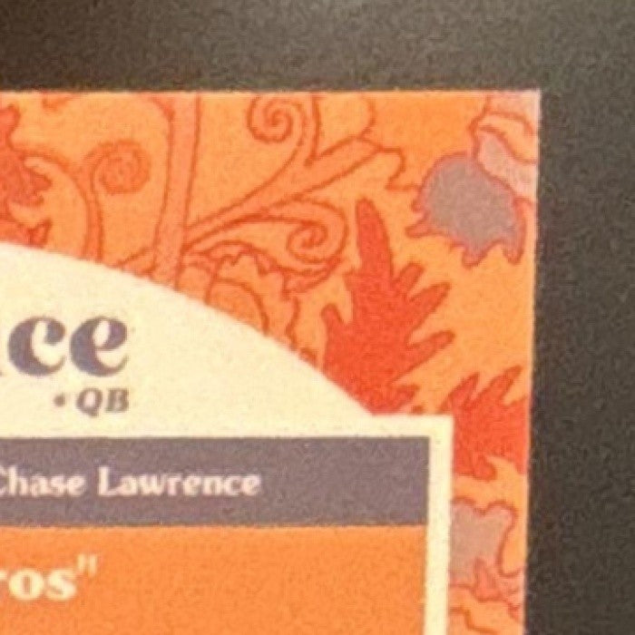 2021 Topps x Trevor Lawrence Auto Orange /99 #40-A RC