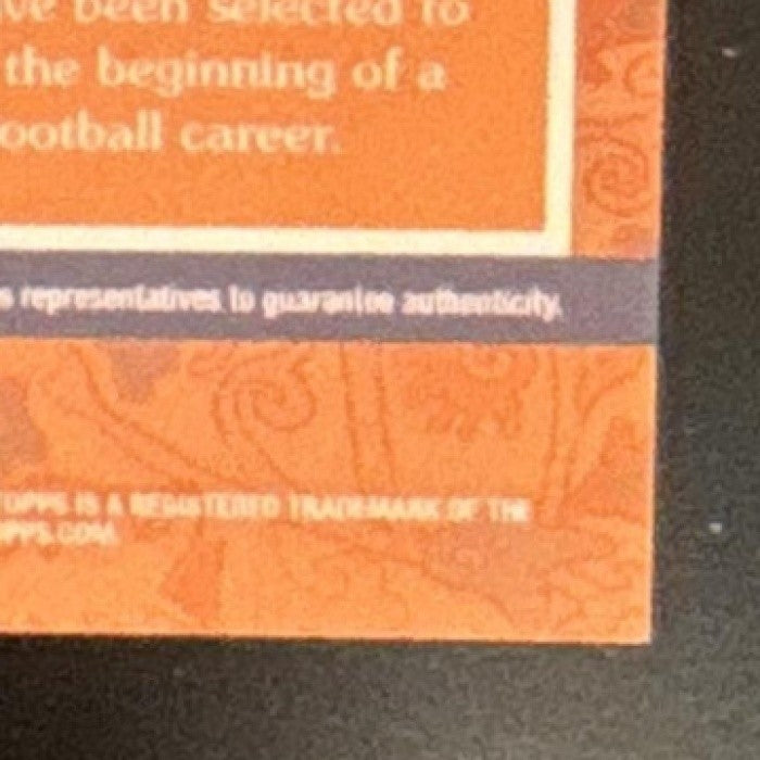 2021 Topps x Trevor Lawrence Auto Orange /99 #40-A RC