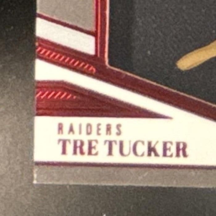 2023 Panini Plates & Patches Tre Tucker Full Coverage Auto (Nike Patch) /5 RC