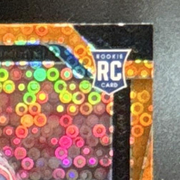 2024 Panini Prizm Drake Maye Orange Disco #329 RC New England Patriots