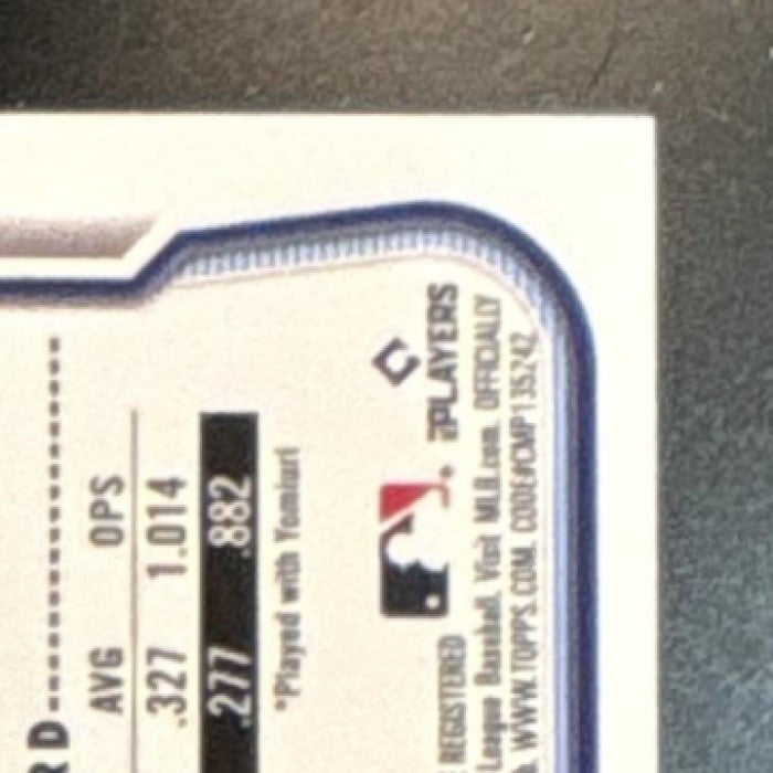 2026 Bowman Kazuma Okamoto Blue Border /150 #28 RC Toronto Jays