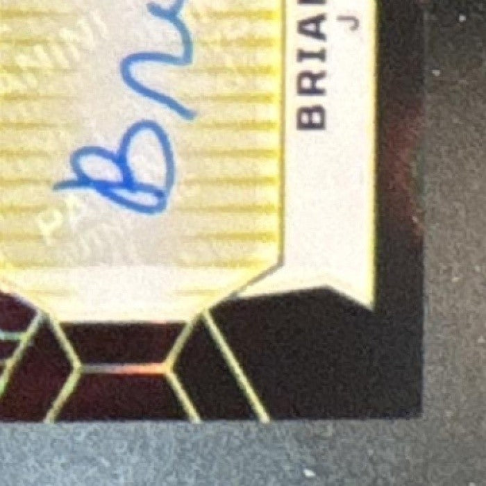 2024 Obsidian Brian Thomas Jr. Patch Auto Molten FOTL /28 MEM RC Jaguars