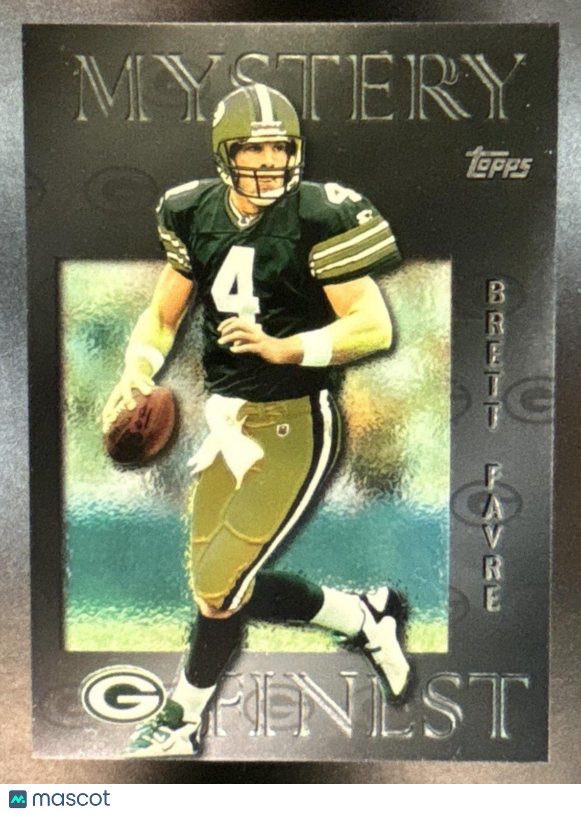 1997 Topps Brett Favre Mystery Finest Silver #M20 Green Bay Packers