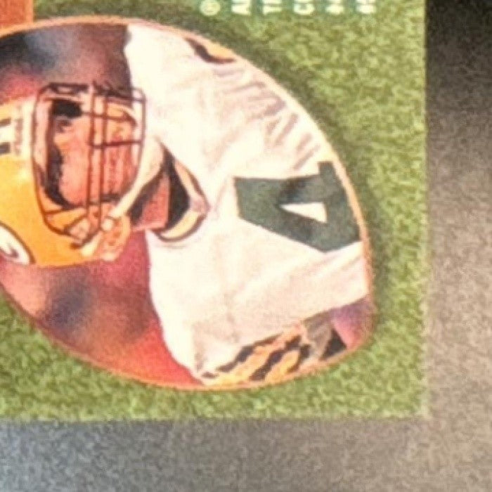 1997 Topps Brett Favre Mystery Finest Silver #M20 Green Bay Packers