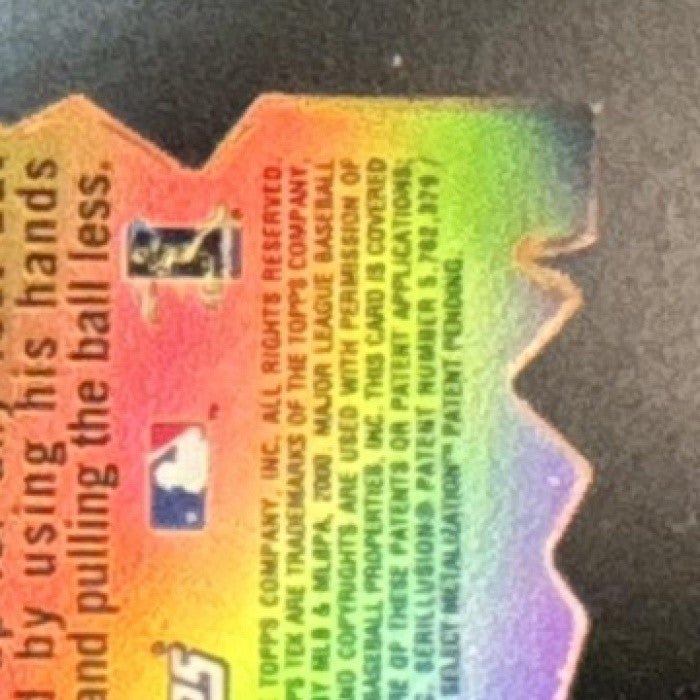 2000 Topps Tek Cal Ripken TEKtonics #TT9 Baltimore Orioles