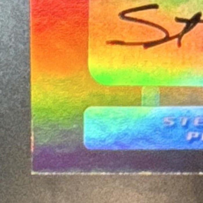 2001 Playoff Preferred Steve Smith Signatures #071 RC Auto Panthers