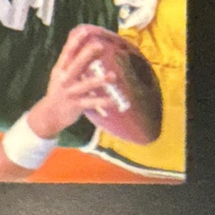 1995 Fleer Flair Brett Favre Hot Numbers #6 Green Bay Packers