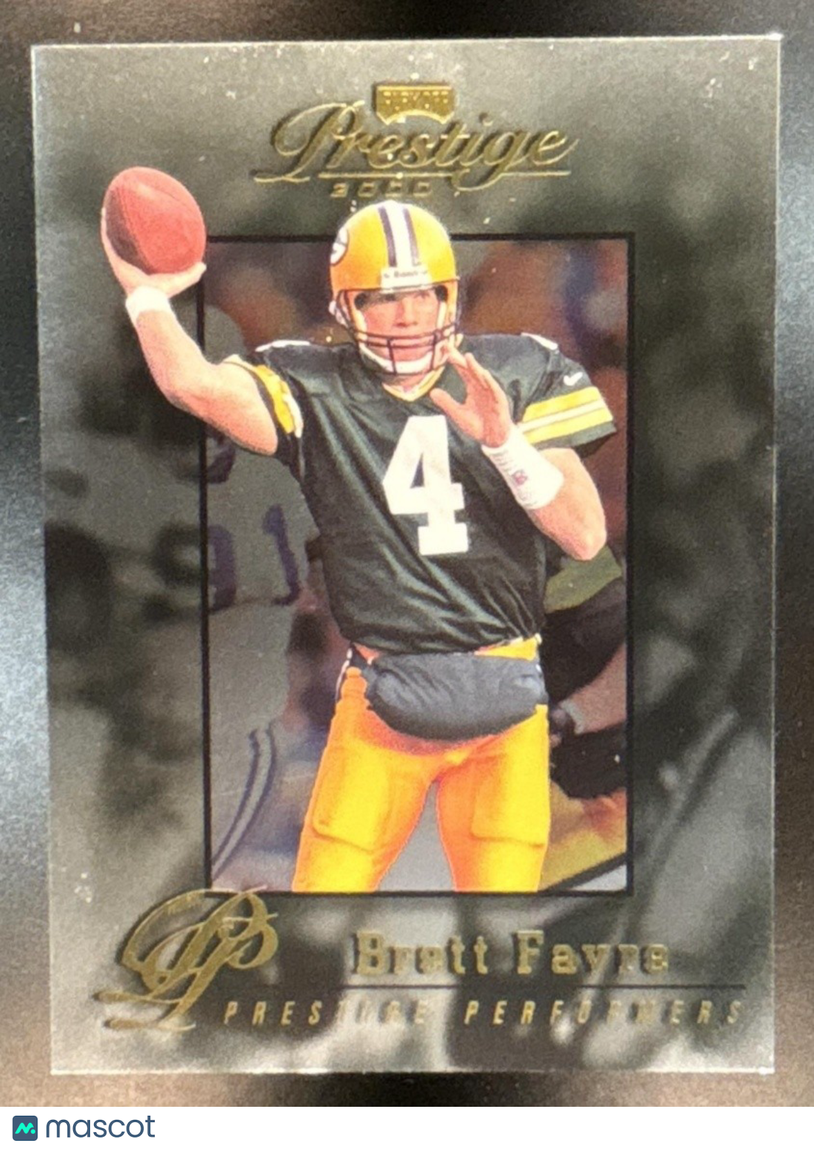 2000 Playoff Prestige Brett Favre /2500 #215 Green Bay Packers