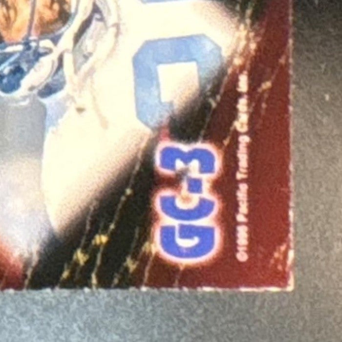 1996 Pacific Barry Sanders Gold Crown Die Cuts #GC-3 Detroit Lions